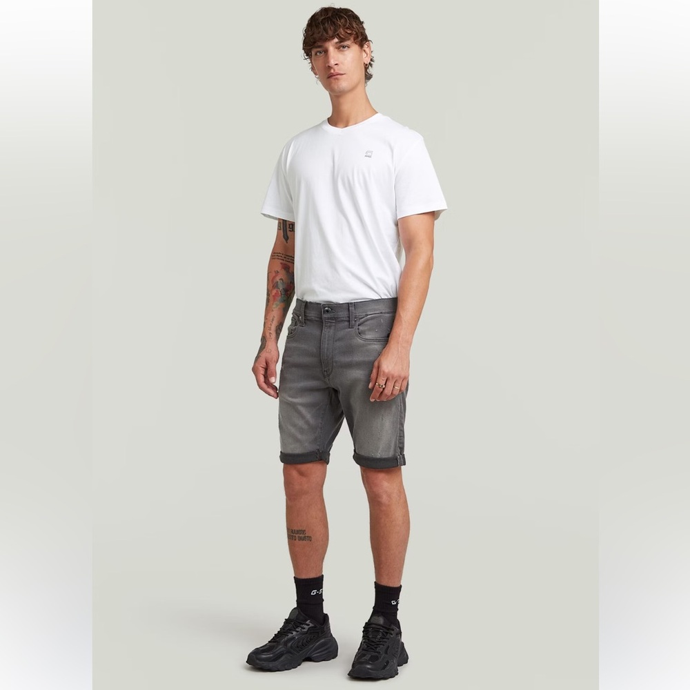 Men’s G-Star Raw 3301 Slim Shorts - Picture 5 of 6